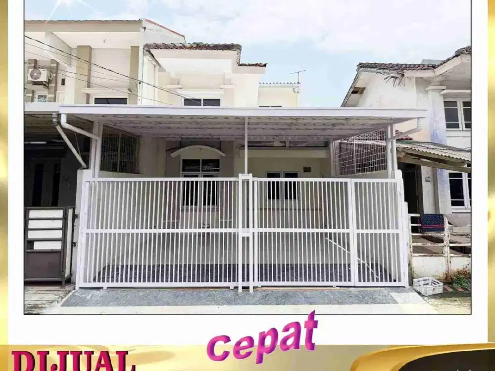 DIJUAL RUMAH 1  1/2 LANTAI DI GADING SERPONG TANGERANG