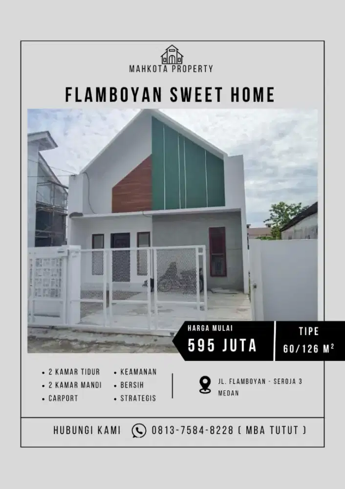 FLAMBOYAN JALAN SEROJA 3 8,4x15