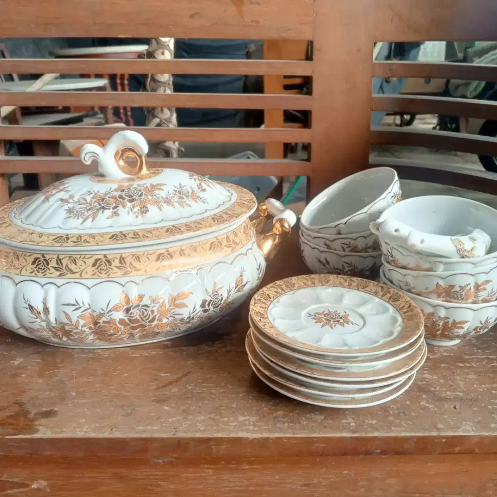 Turen mangkok lawas 1 set, 20pcs