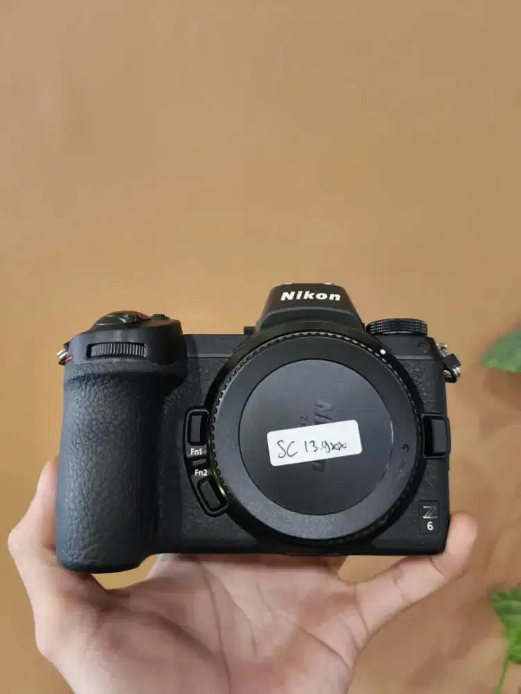 Kamera Nikon Z6 Body Only. SC 13.9xxk. Mulus Seperti Baru