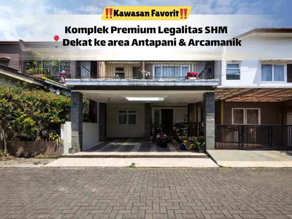 Rumah Siap Huni di Sweet Antapani Residence, Chat Sekarang untuk Info Lengkap!