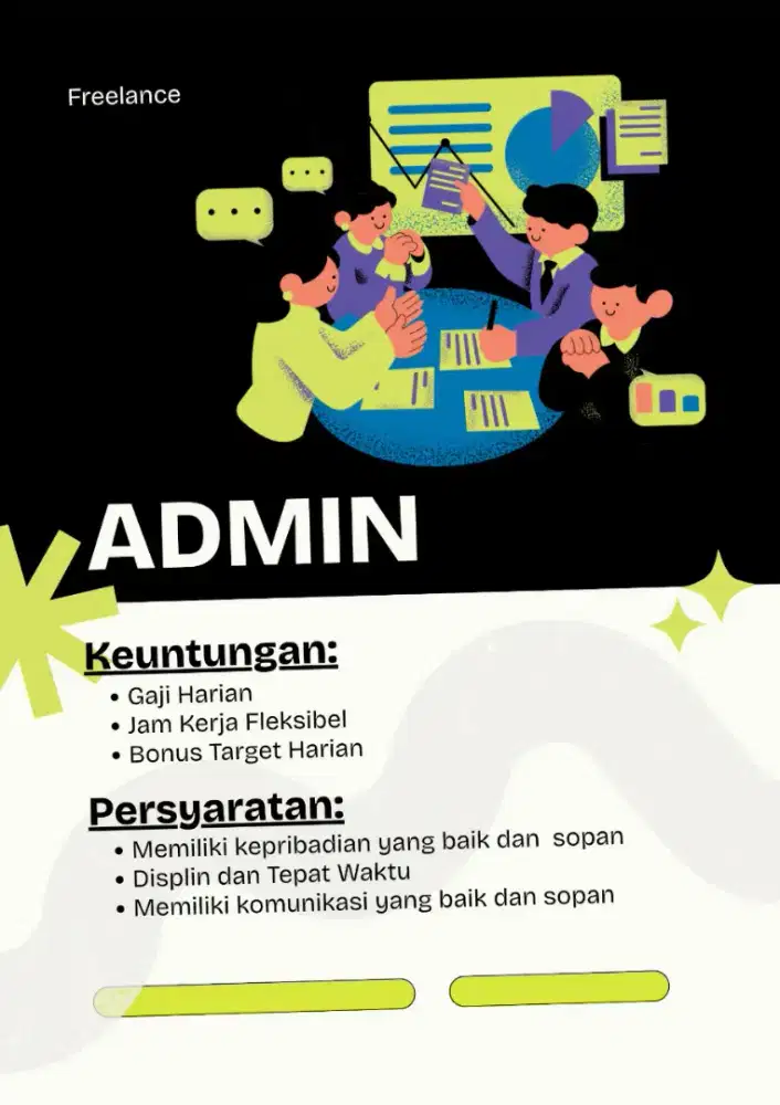 Admin Harian Frelance