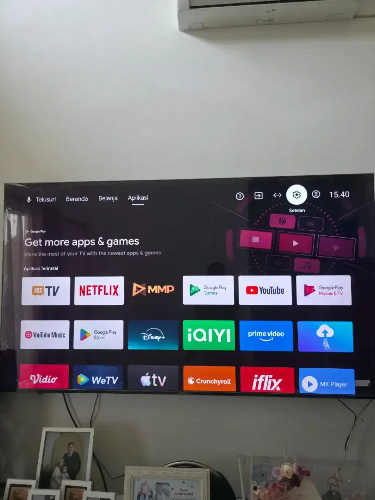 Tv Android Sharp 4K 75 inch