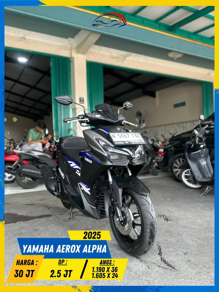 YAMAHA AEROX ALPHA 2025 NEGO SAMPE DEAL BOSKUU HIKMAH MOTOR KEPUH