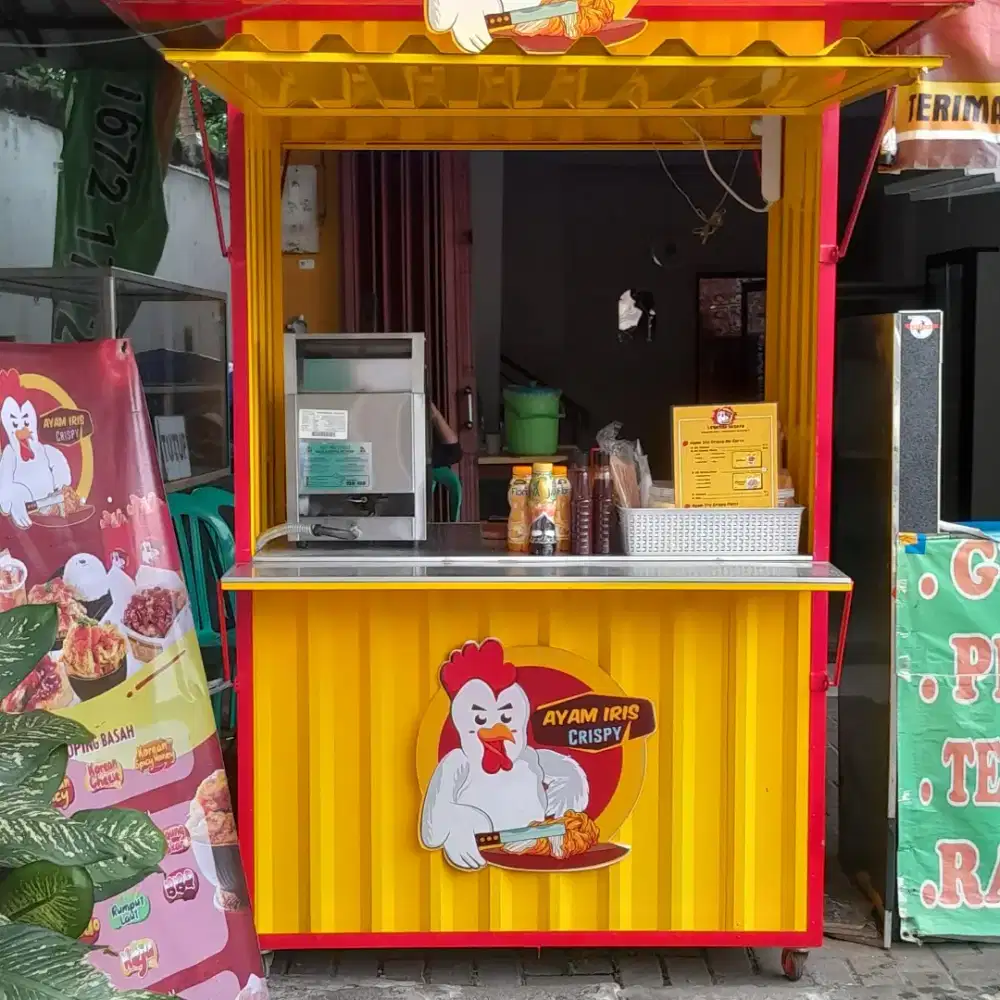 Booth Kontainer Dijual