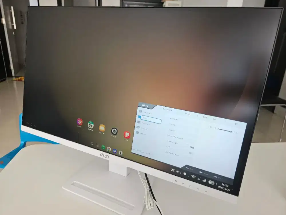 Monitor MSI 27 inch Pro mp273qw tv gaming layar 2k 4k led