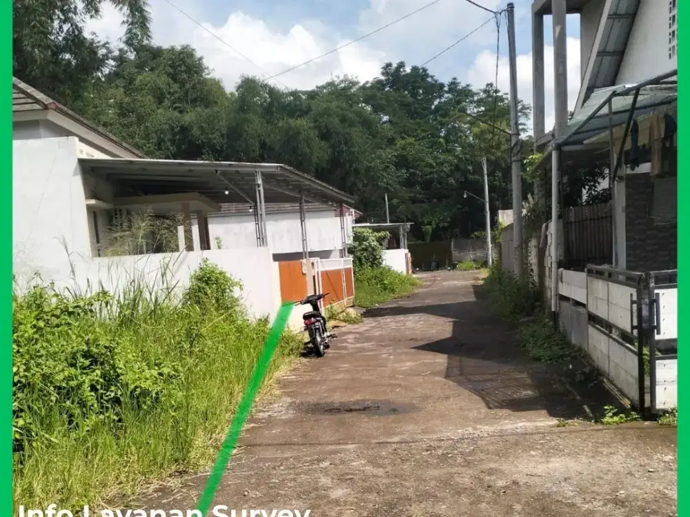 Tanah Jogja pakem Dekat Kampus UII Kaliurang Yogyakarta