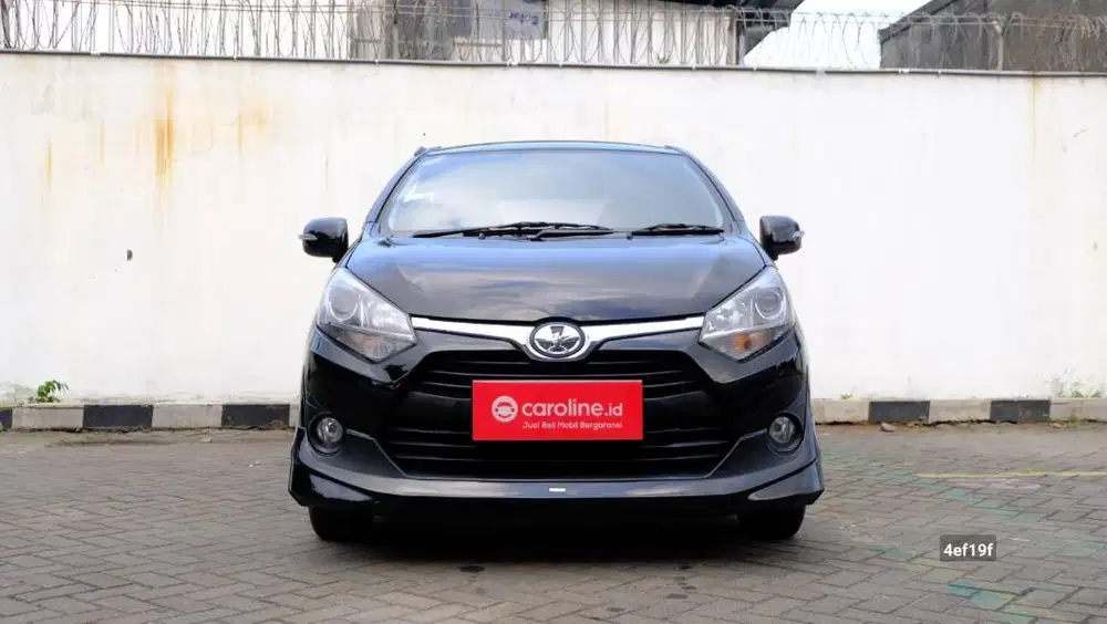 TOYOTA AGYA G TRD 1.2 MT 2019 HITAM