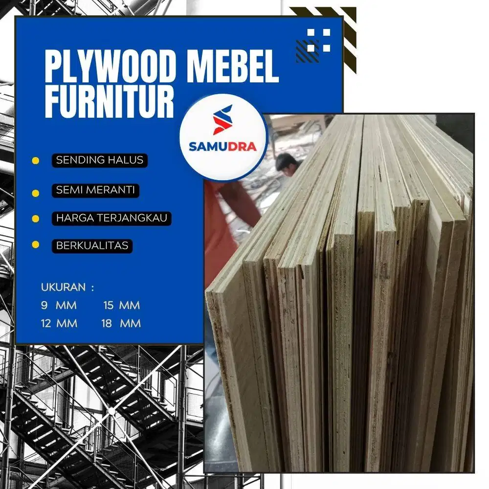harga triplek / plywood 15mm semi meranti