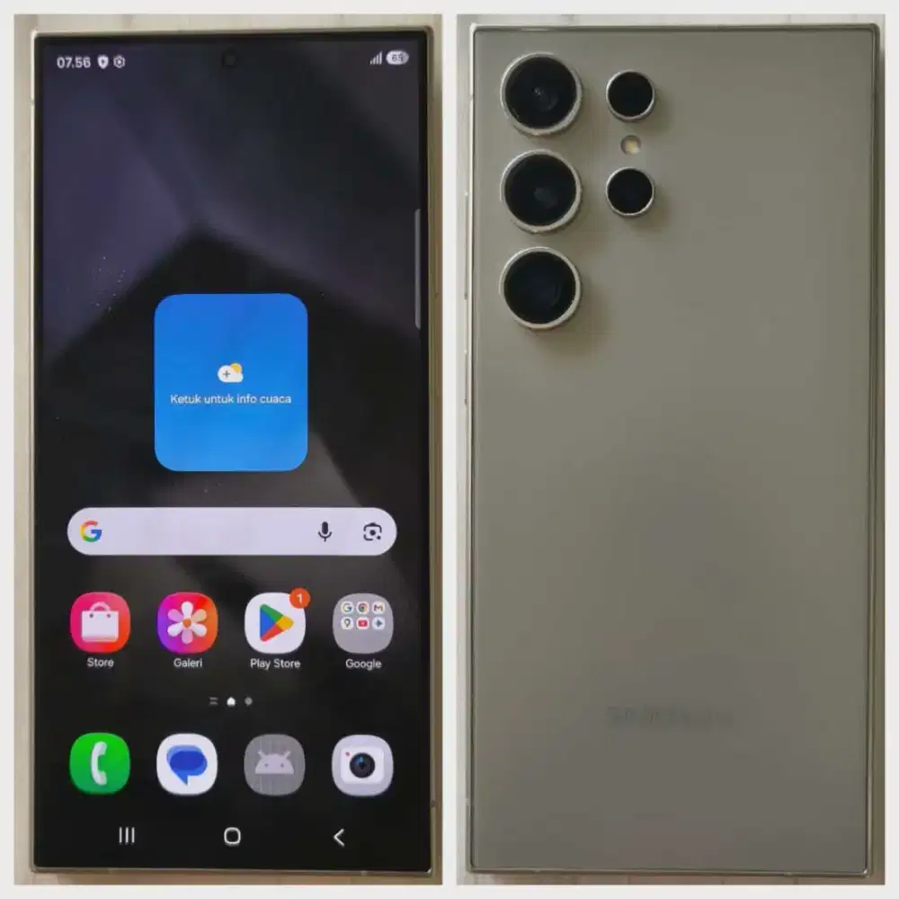 SAMSUNG S24 ULTRA 5G RAM 12/256 FULLSET MULUS NO MINUS