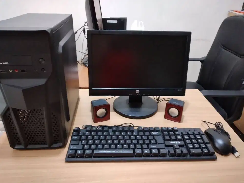 Pc office core i7  siap pakai cocok untuk kerja, sekolah