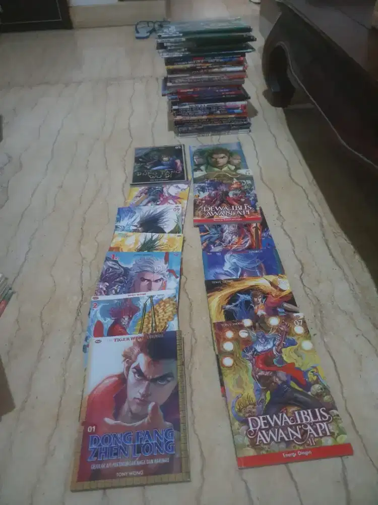 Longhumen series dan komik2 karya tony wong
