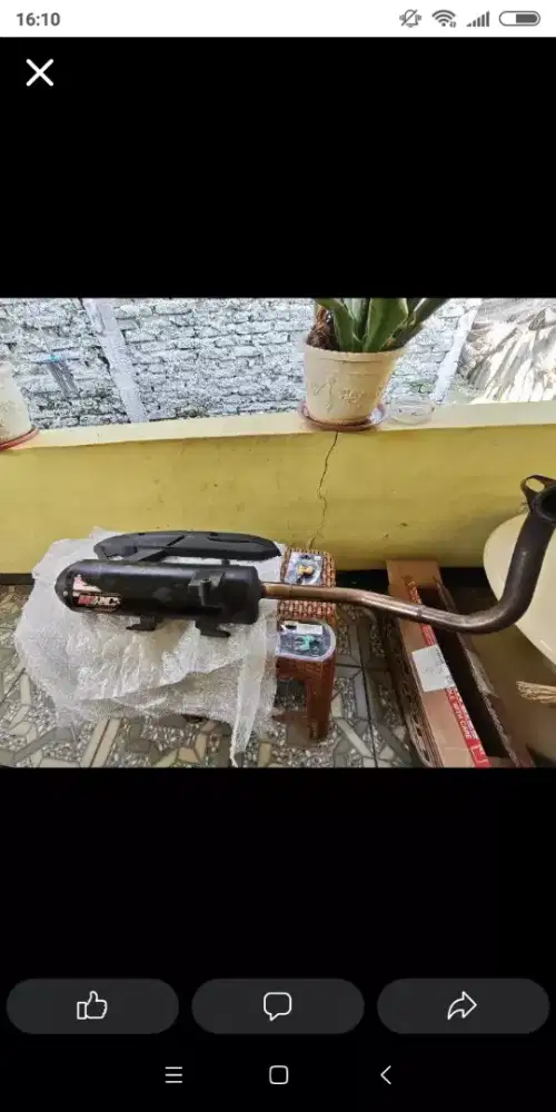 Knalpot WRC+injector seken