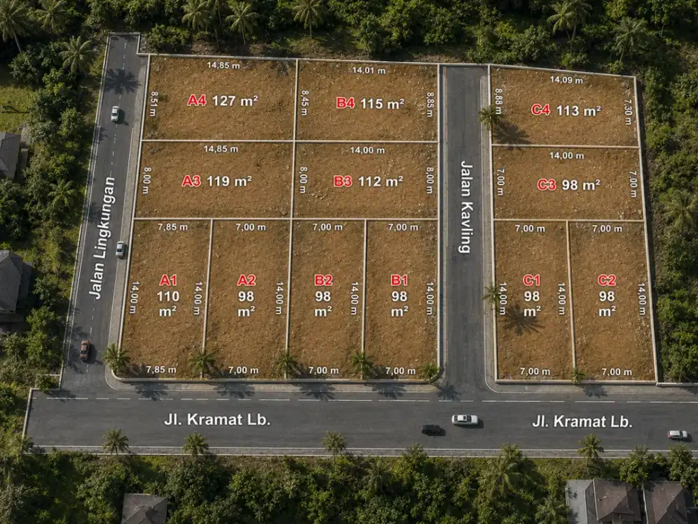 Dekat Exit Tol Grand Wisata, Tanah Kavling SHM 200 Juta-an Kota Bekasi