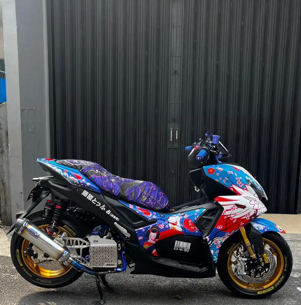 Aerox Alpha Turbo 155 YECVT VVA 2025 ,full mods hedon 25jt++