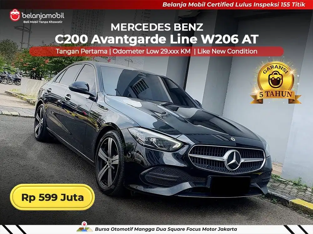 [LOW KM 29RB] Mercedes Benz Mercy C 200 C200 Avantgarde W206 2022/2023