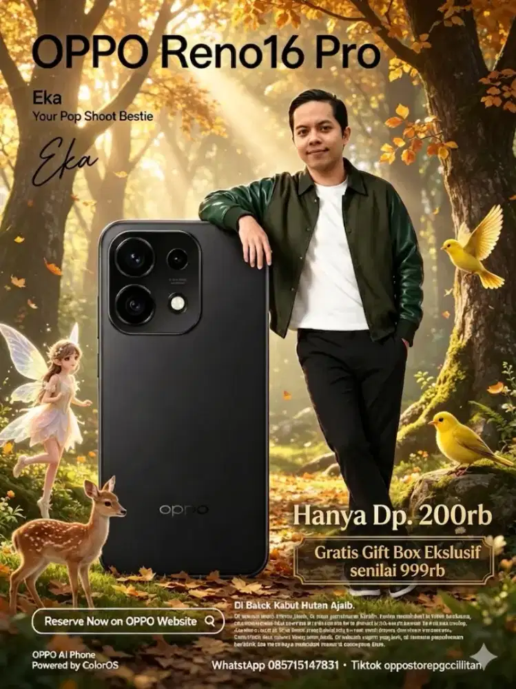 Open Pre-order Reno16 Series 5G, Cicilan bunga 0%
