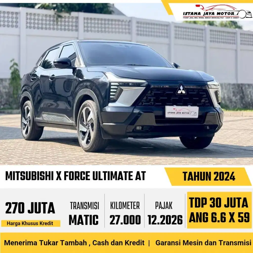 KM 27rb !! Mitsubishi X Force Ultimate 1.5 Automatic 2024