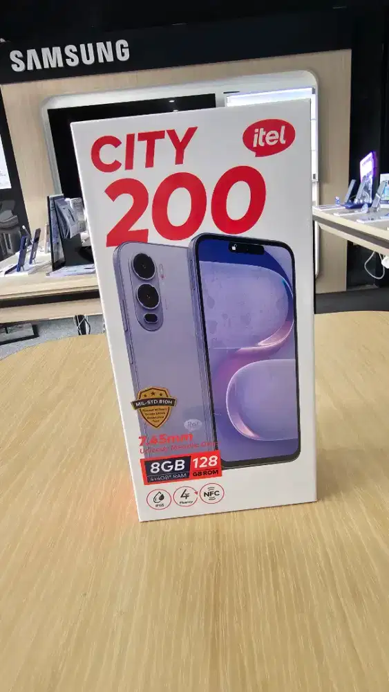 Promo Itel City 200 New Segel