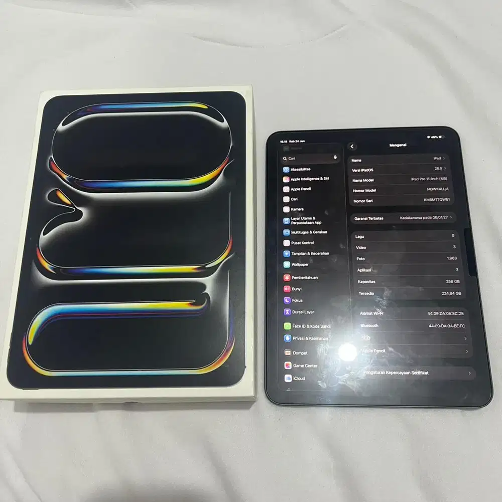 Ipad Pro M5 256Gb 11 Inch Wifi Likenew Preloved Garansi January 2027