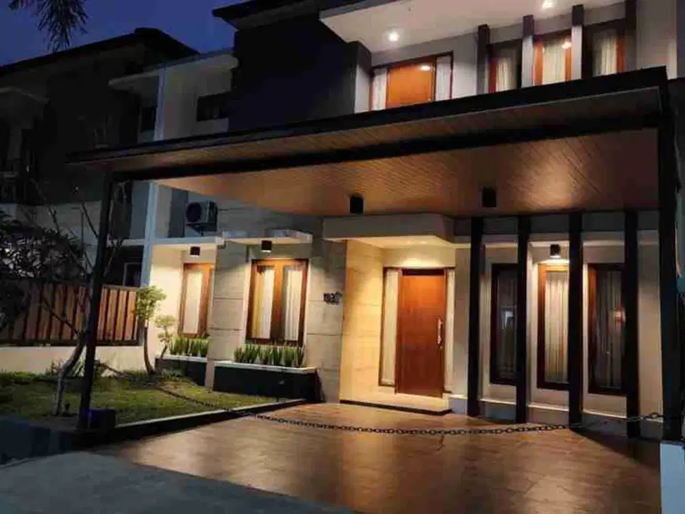 Rumah Lux Full Furnished di Cherry Field Buahbatu