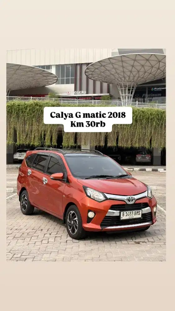 Calya G matic km 30rb record.