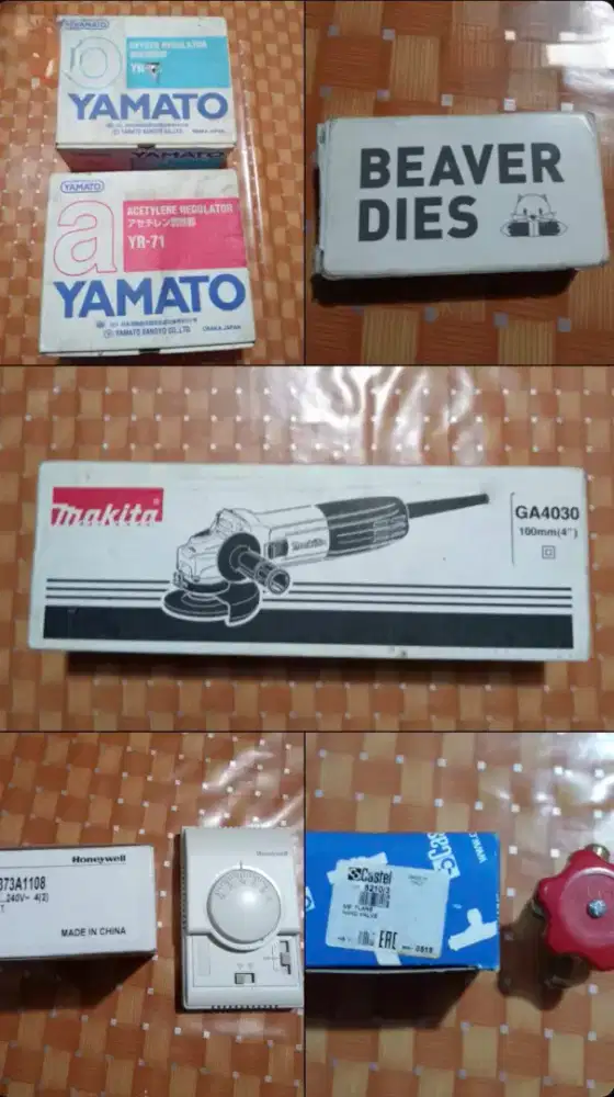 Jual Alat Teknik (Gerinda, Regulator, Termostat, dll)