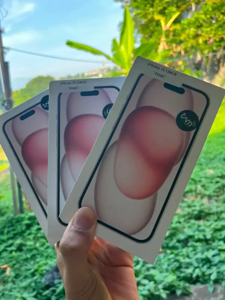 Iphone 15 128gb baru segel fresh