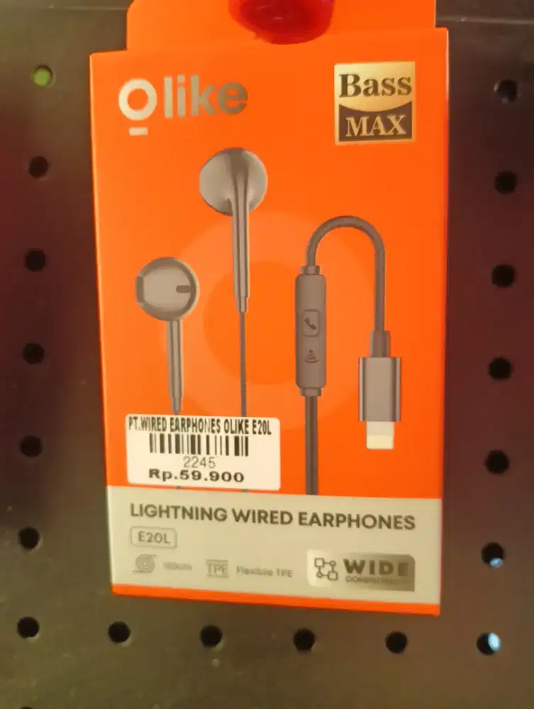 WIRED EARPHONE OLIKE E20L | ATLANTIS DAHSYAT