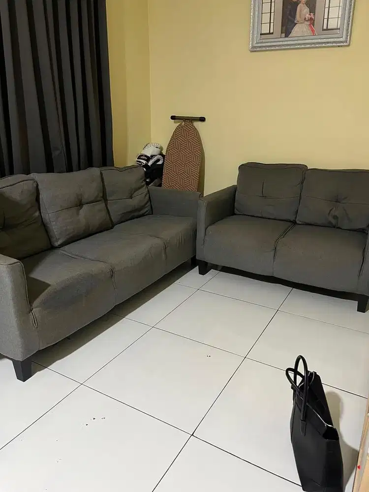 Sofa Informa 1 Set Bonus Rak Sepatu