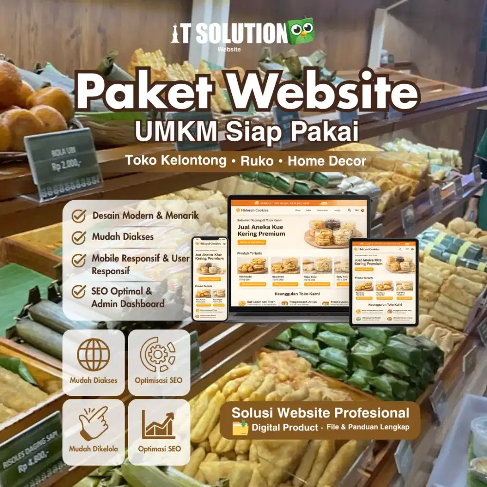 Paket Website UMKM Siap Pakai