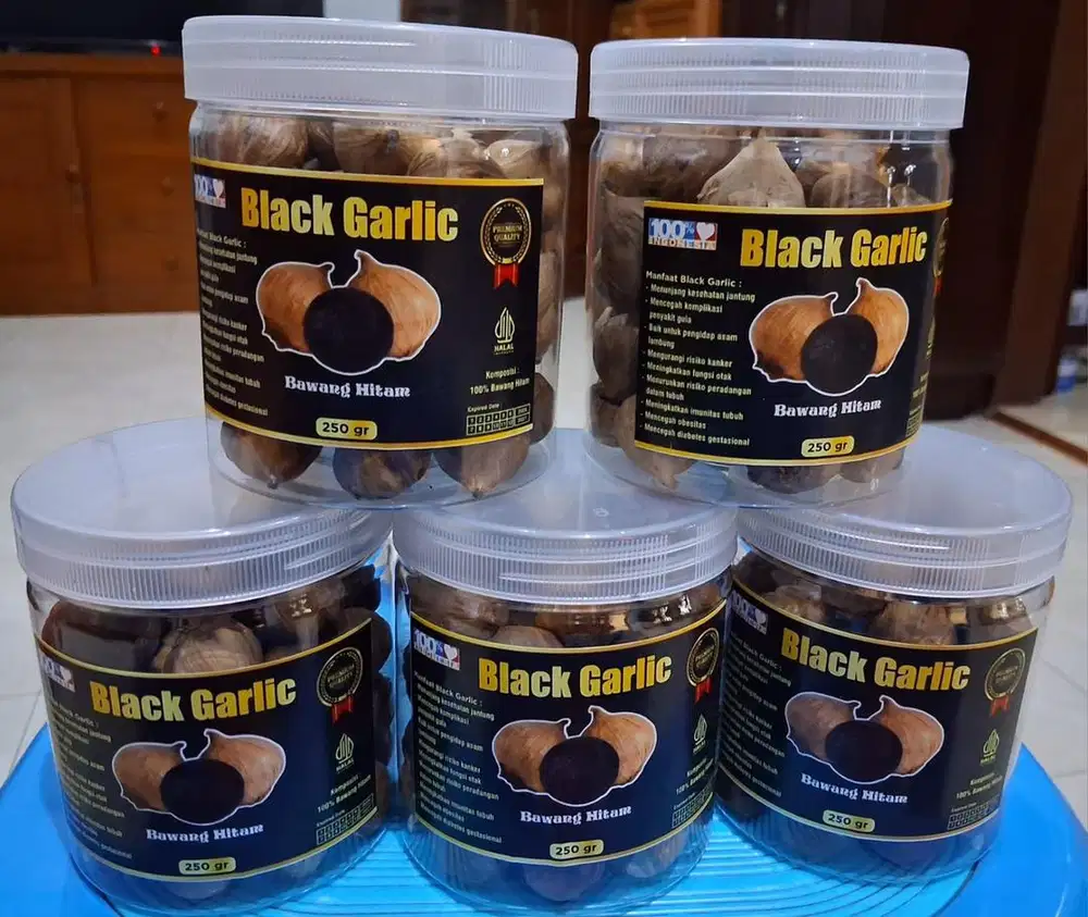 Ready Black Garlic (Bawang Hitam) 250gr 100% Halal