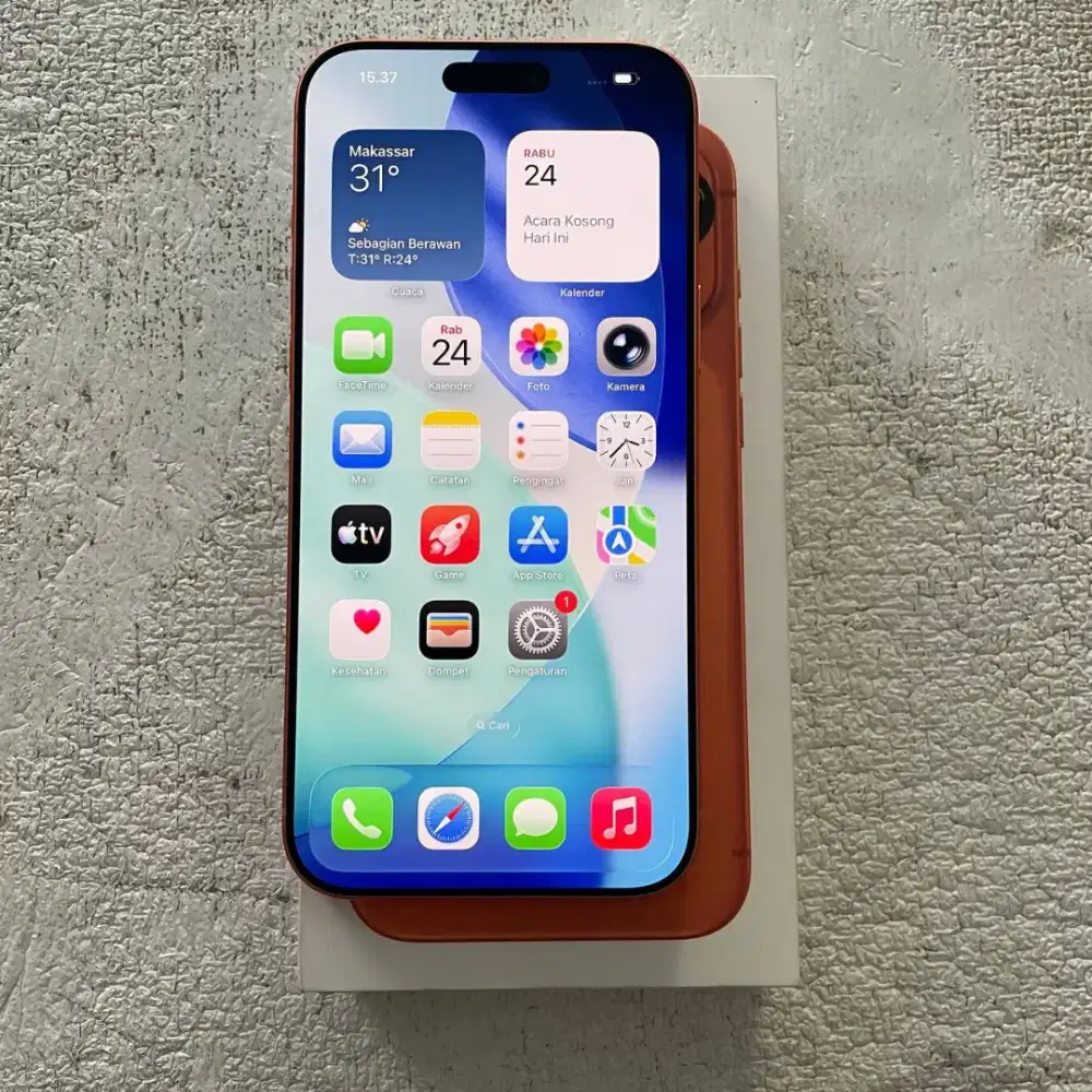 iPhone 17 Pro Max iBox PA/A Warna Cosmic Orange 512GB
