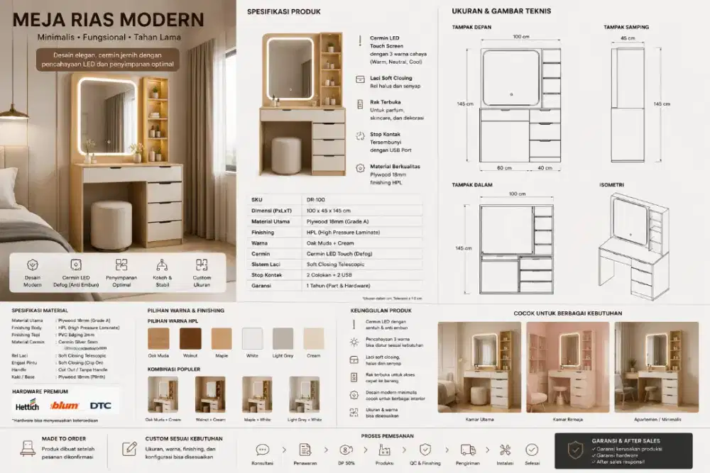 PREORDER - Furnitur Kekinian