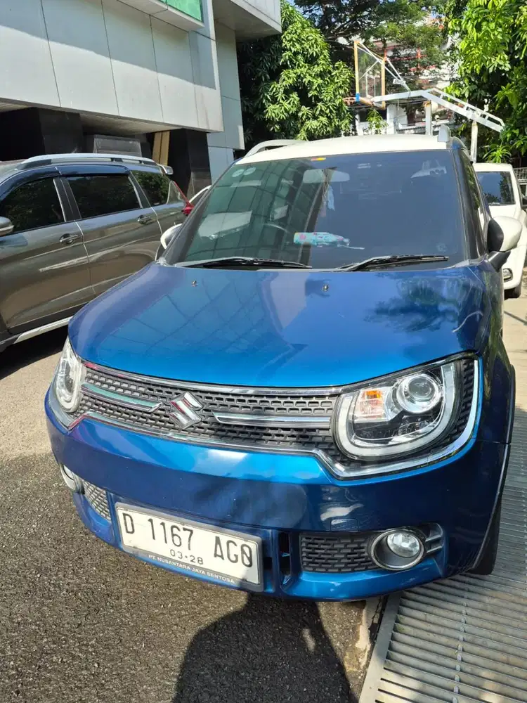 Suzuki Ignis GX AGS Matic 2018 Biru | Servis Resmi | Buku Servis