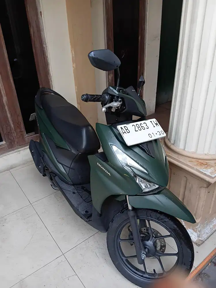 Beat deluxe keyless hijau 2025awal remote 2 gbm
