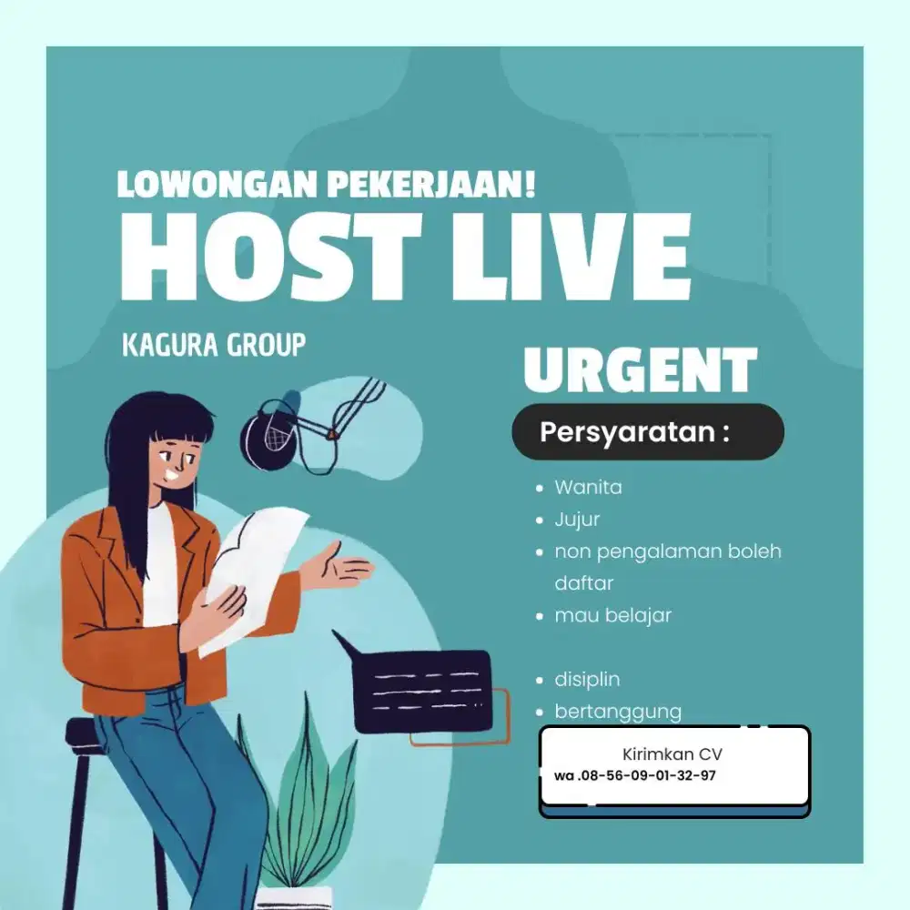 URGENT HOST LIVE STREAMING