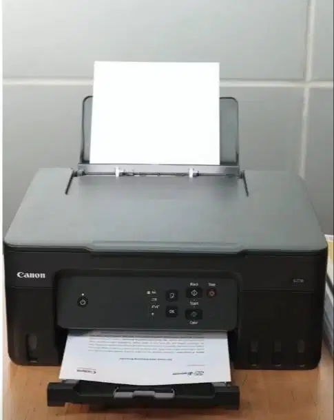 PEMAKAIAN KEDUA BELUM SATU TAHUN Printer Canon G2730 Black Hitam - Ink