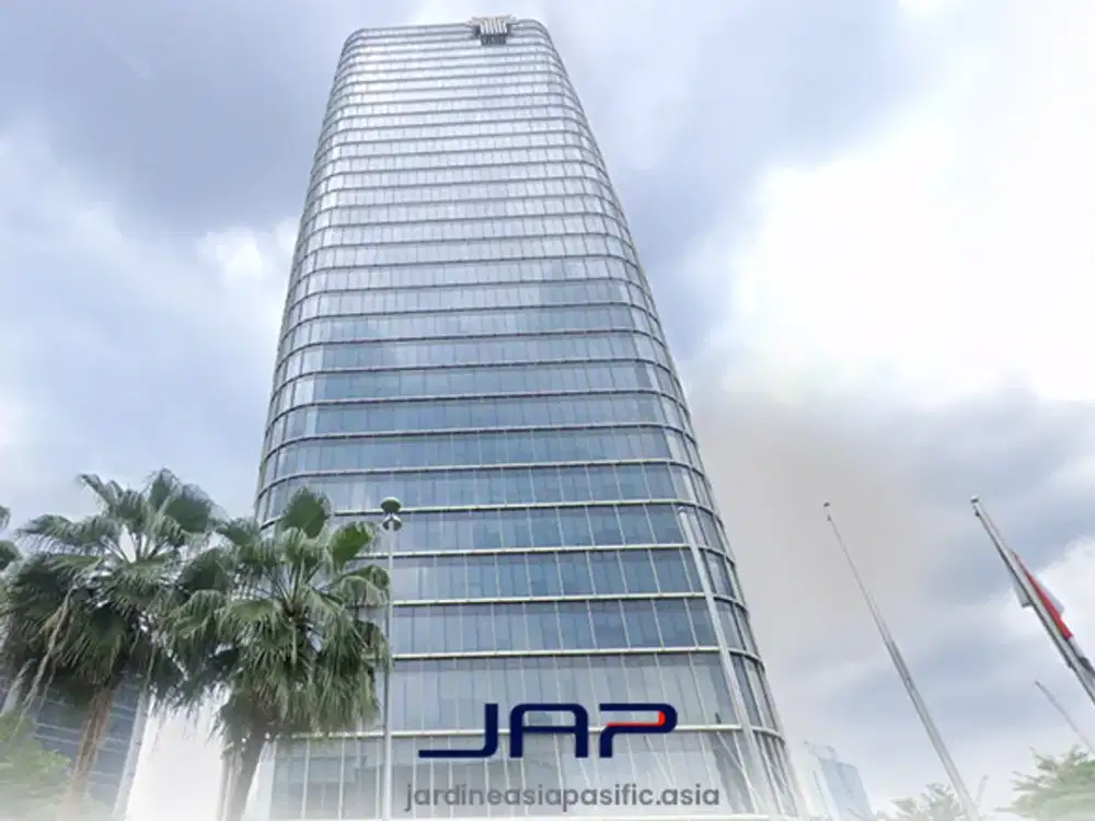Kantor Area Tempo Scan Tower Luas 219.95 Sqm Bare Area Strategis
