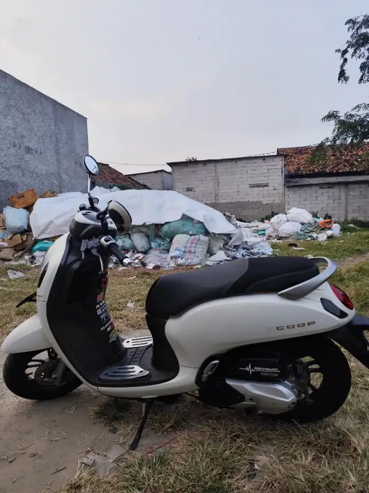 Scoopy frestigo putih 2023