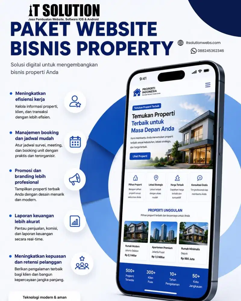 Paket Website Bisnis Properti Profesional di Sleman