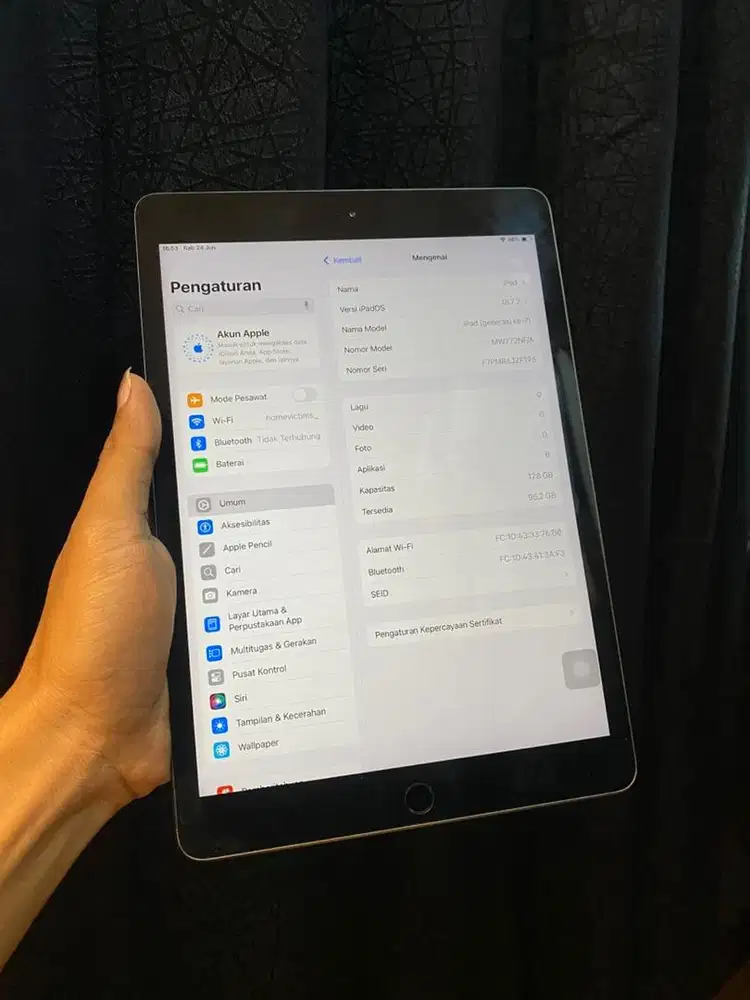 Ipad gen 7 128 gb wifi only