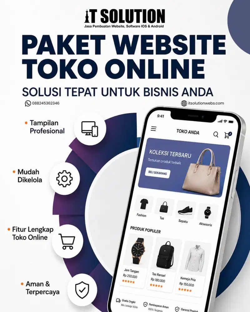 Paket Website Toko Online Profesional di Sleman