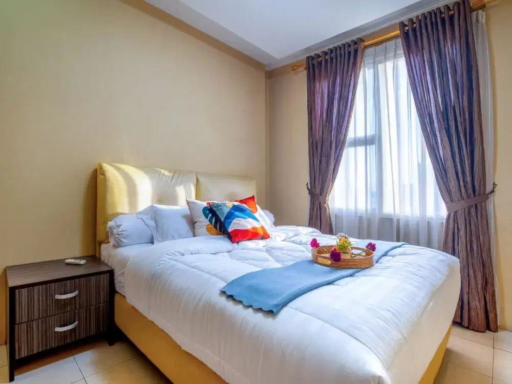 Sewa Murah & Dekat Dengan Mall Kota Kasablanka! Apartemen Casablanca Mansion 2BR Full Furnished, Lokasi Dekat Area (Casablanca,CBD, Kuningan,Senayan)