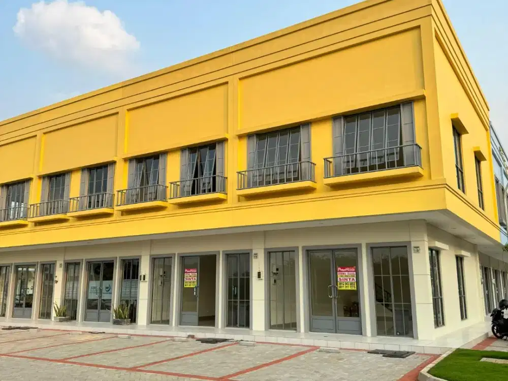 DISEWA Ruko Maggiore Grande Hadap Jalan 2 Lantai Gading Serpong