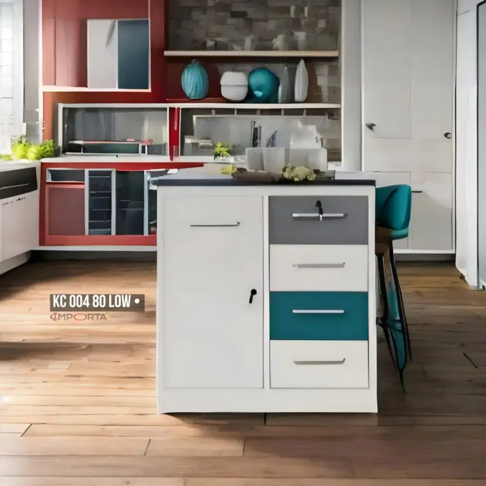 Rak / Kabinet Kitchen Besi Importa KC 004 80 Low