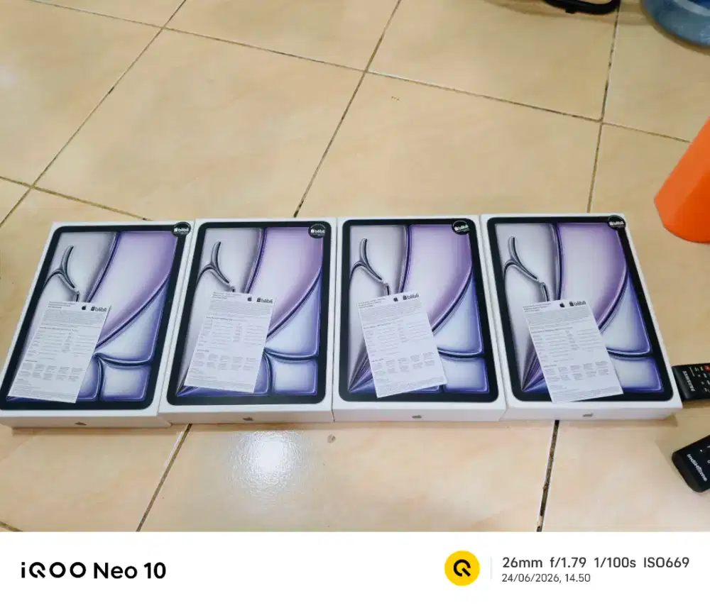 NEW 100% | IPAD AIR M4 2026 WI-FI 128GB 11 INCH | Garansi Resmi Blibli