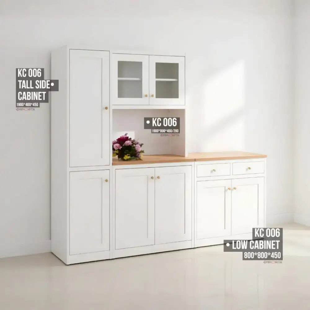 Rak / Kabinet Kitchen Besi Importa KC 006 Set