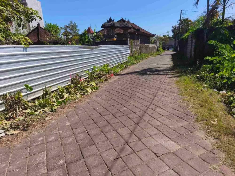 dijual tanah 3,14 are IDR 550 JT per are Kawasan perumahan amsterdam purigading jimbaran Kuta Selatan Badung Bali