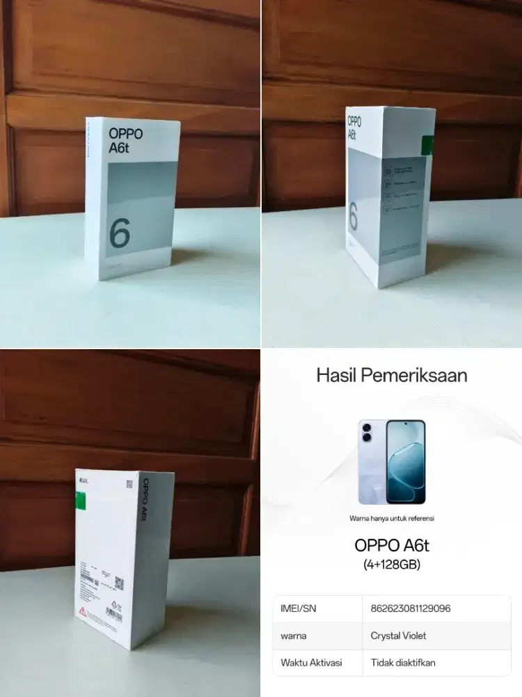 Jual aja BU Oppo a6t segel BNIB 4/128